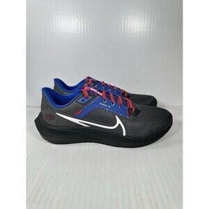 Size 8.5 Nike Zoom Pegasus 40 Buffalo Bills NFL Mens Shoes Black Blue DZ5976-001